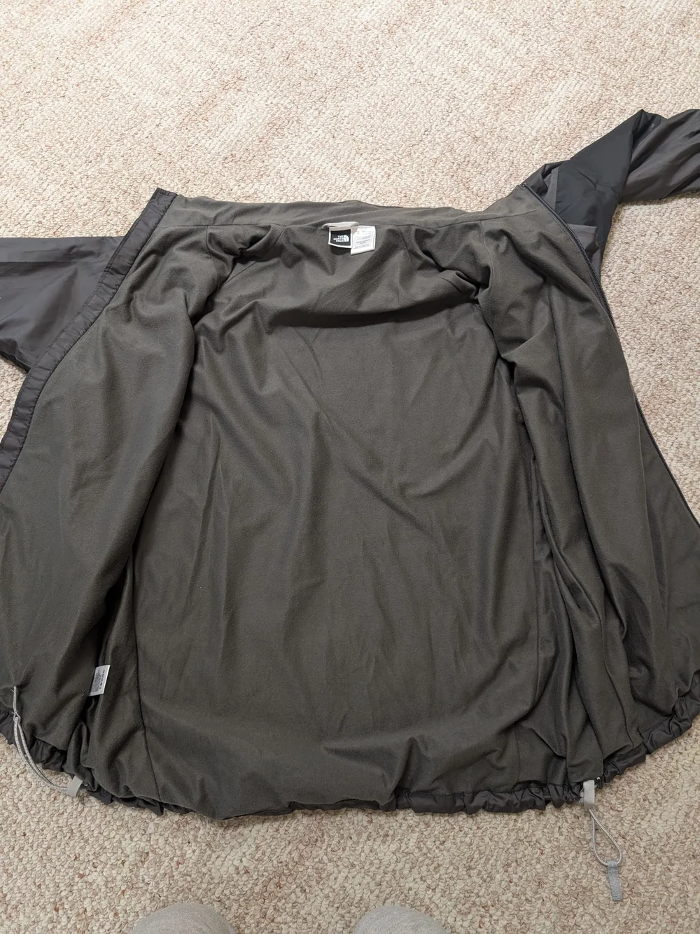 The North Face Men's Gray Windbreaker Jacket